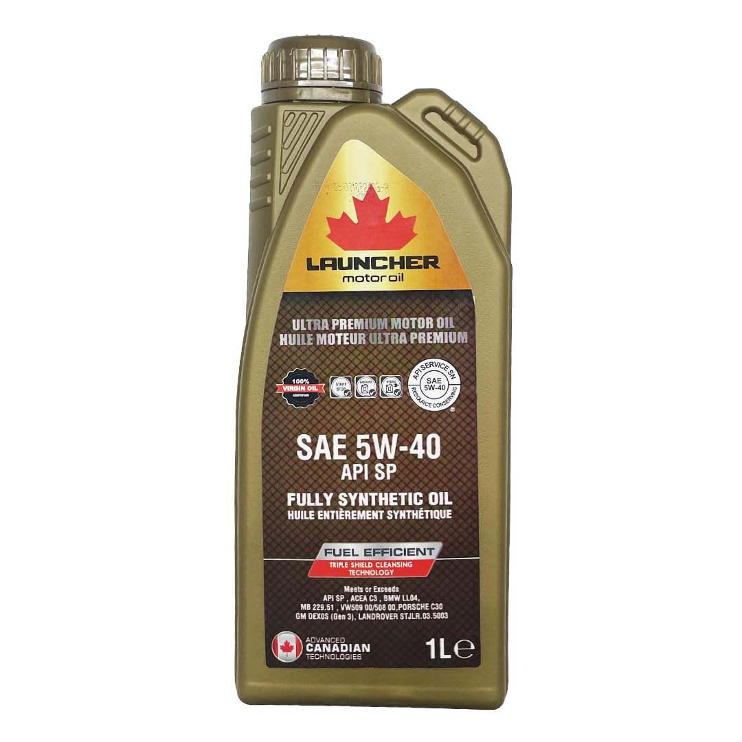 Launcher SAE 5W-40 API SP Fully Synthetic Motor Oil, 1L