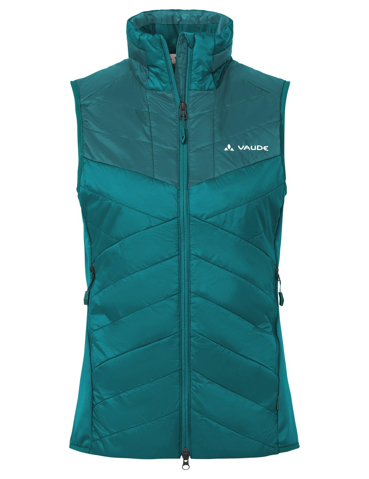 VAUDE Sesvenna Vest IV für Damen, wasserabweisend, warm, fjord green, 38
