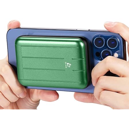 Amazon Slub モバイルバッテリー 5000mah Qi ワイヤレス充電対応 小型 Type C入出力ポート Pd20w最大出力 1usb A出力 18w対応 ワイヤレス最大15w出力 多機能 Iphone12 12 Pro 12 Pro Max 12 Mini 磁気吸着対応 5000mah グリーン モバイルバッテリー 通販
