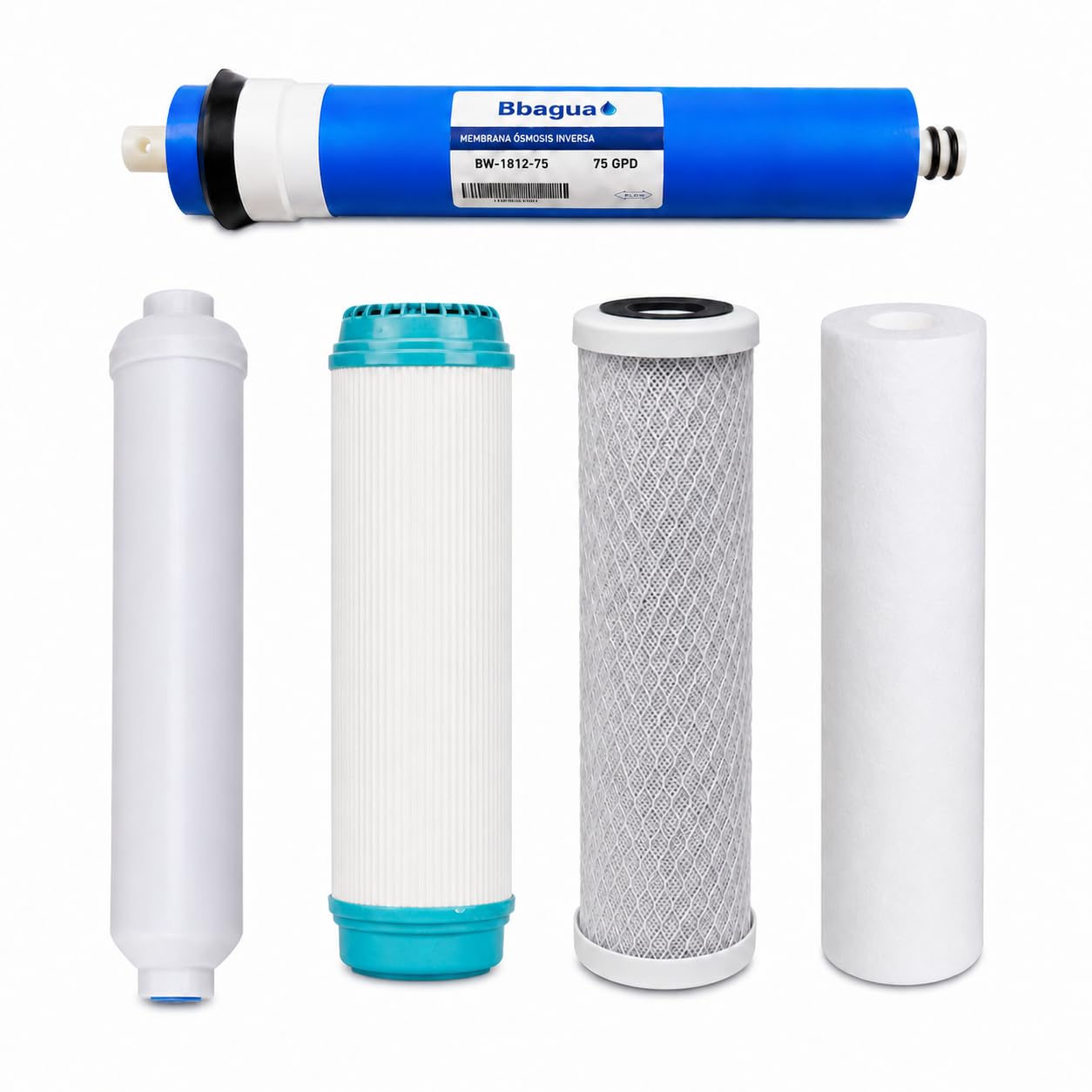 Membrane 75 GPD Babagua pour une eau de cuisine saine au quotidien