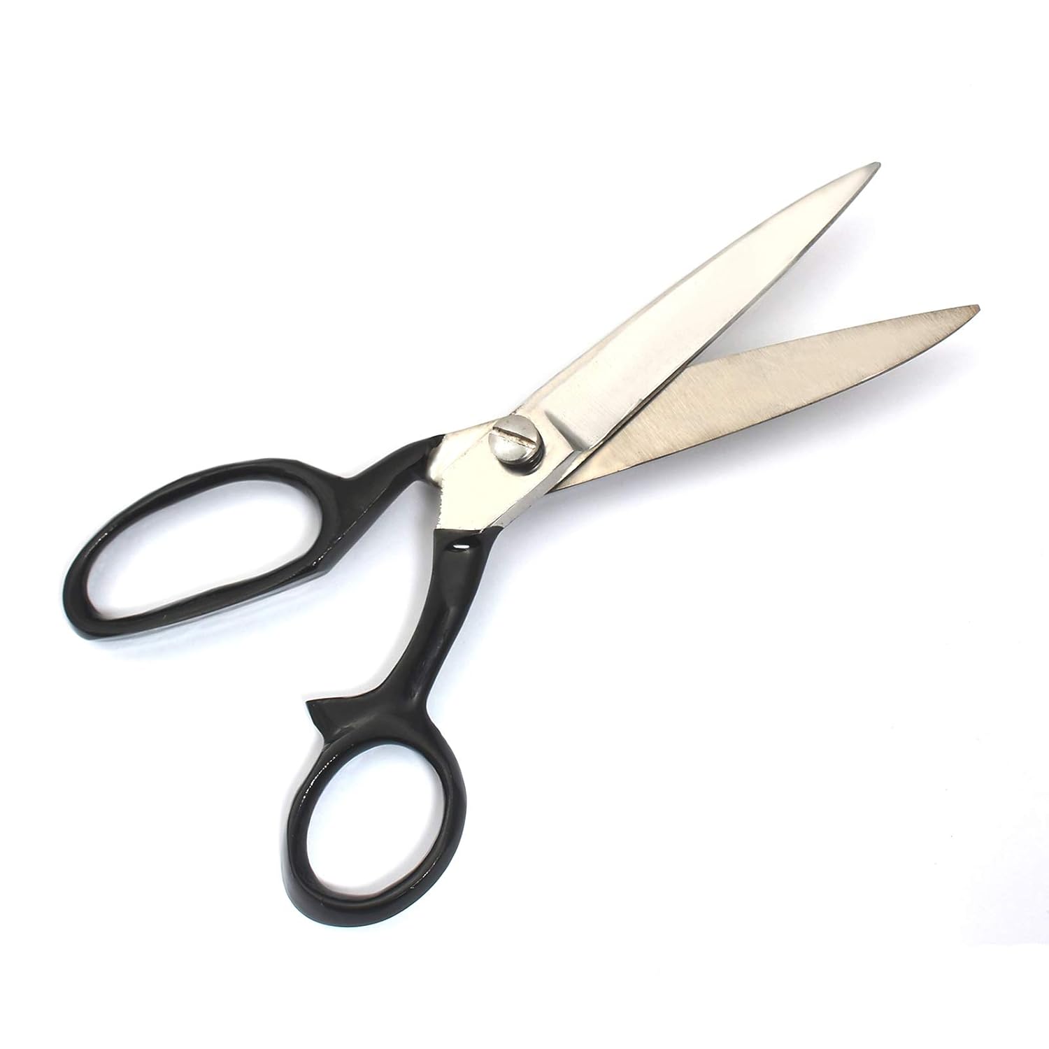OdontoMed2011® 6 Pcs Taylor Scissors Fabric Cutting Stainless Steel Red, Black, Blue Color Coated Handle Tailor Scissor (7", Red Black Blue, 6)