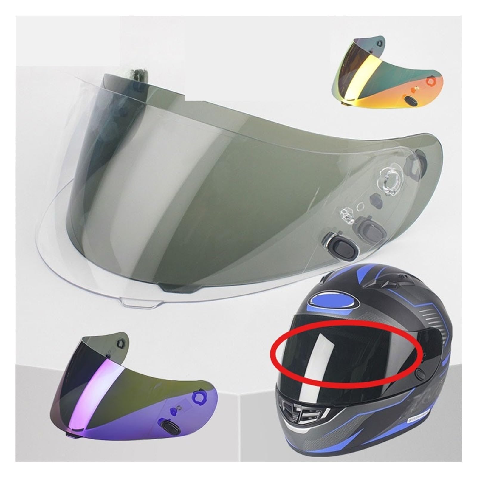 hjc cl 17 helmet quick release Motorcycle for for CL-16 for CL-17 TR-1 for CS-R3 for CS-15 for CL-ST Face Shield Visor Windshield Sunshield,Quick : Automotriz and the helmet features OKUMA ACAUDOR ACU-1000A SPINNING molle helmet bag pack Frame Color:Neon Blue