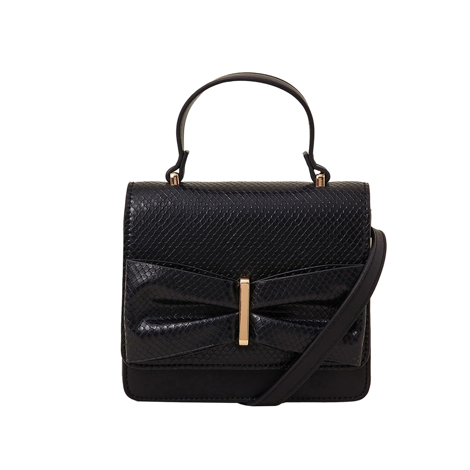 Accessorize London Women's Bow Square Satchel Sling Bag | Ladies Purse Handbag | crossbody bags for women| Ladies Gift - Review, Price and Buying Guide