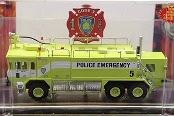 Amazon | CODE3 コード3 1/64 警察 空港用化学消防車 POLICE
