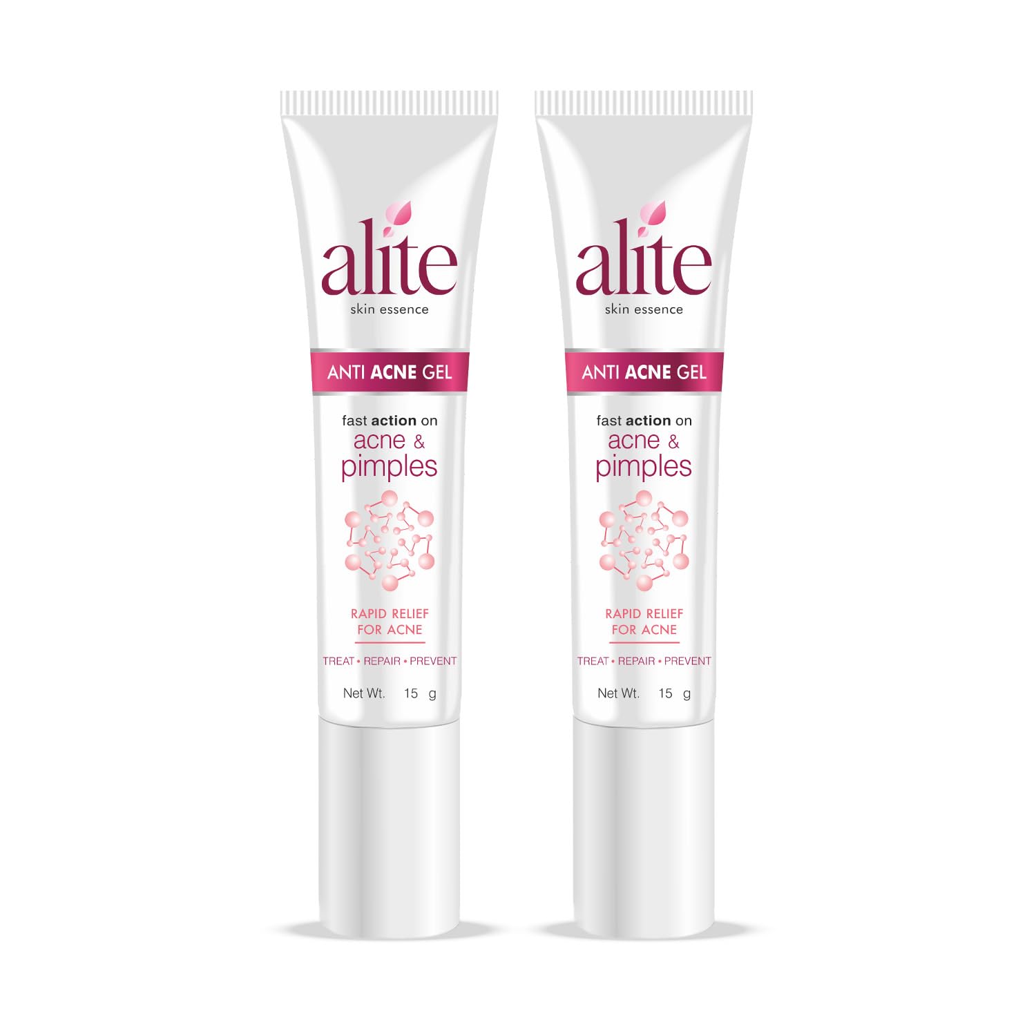 Anti Acne Gel | Fast Action on Acne & Pimples | Boosts Skin Health & Helps Manage Acne & Breakouts Pack of 2 (15g each)