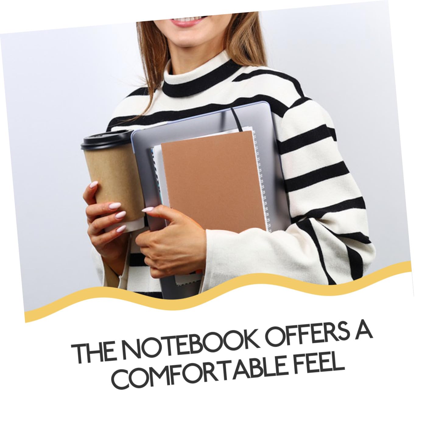 Notebook in Carta Kraft 5 Pezzi, 36 Fogli Ciascuno, per Disegnare | Quaderni Scuola, Blocco Note per Viaggio e Studio, Decorazioni Scuola, Carta da Disegno