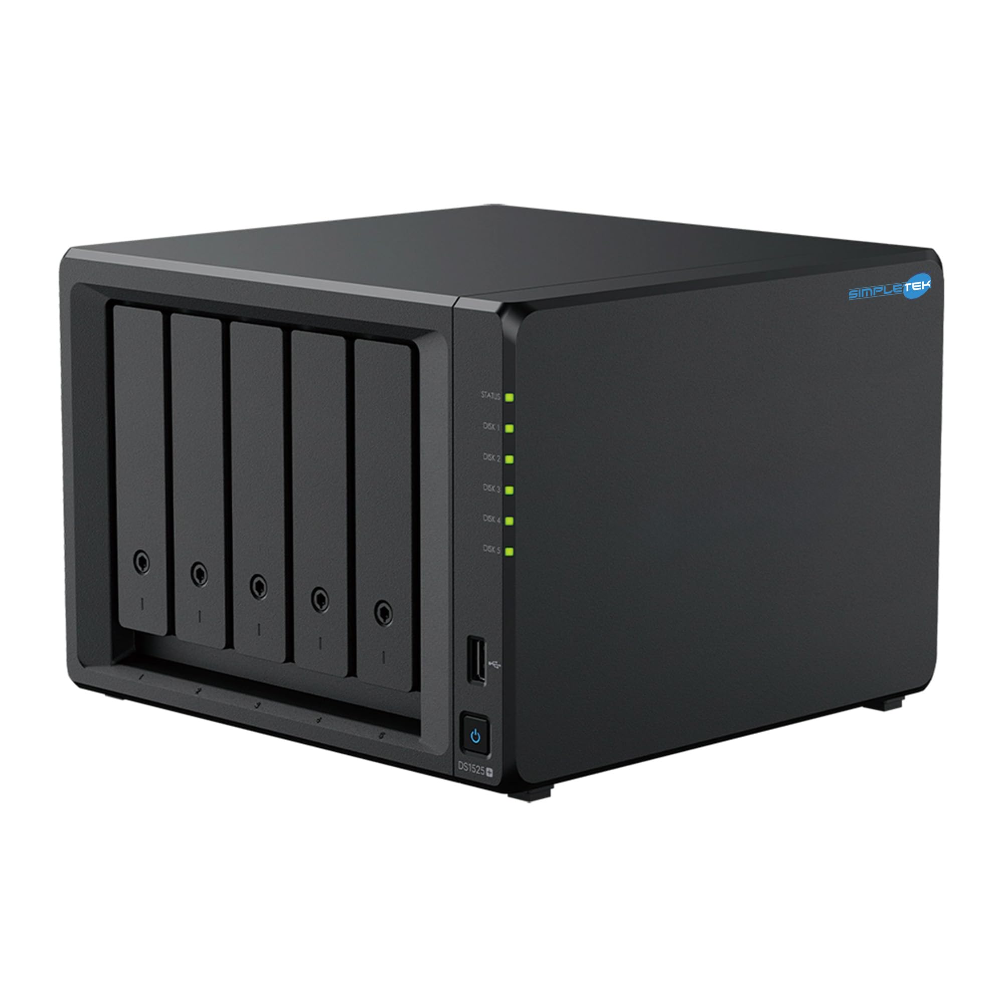 SIMPLETEK - Server NAS 5 Vani Desktop Quad Core 8GB ECC NVMe LAN 2.5GbE PC