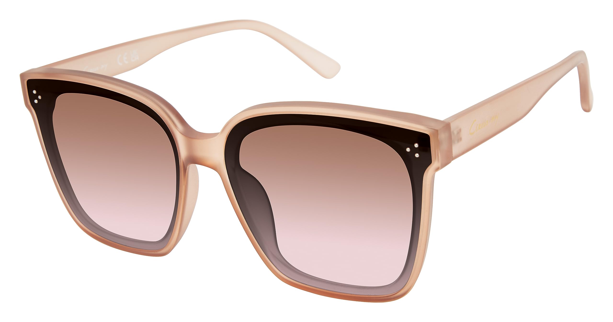 Circus NY By Sam Edelman Womens Cc354 Oversized Pearl Square Sunglasses