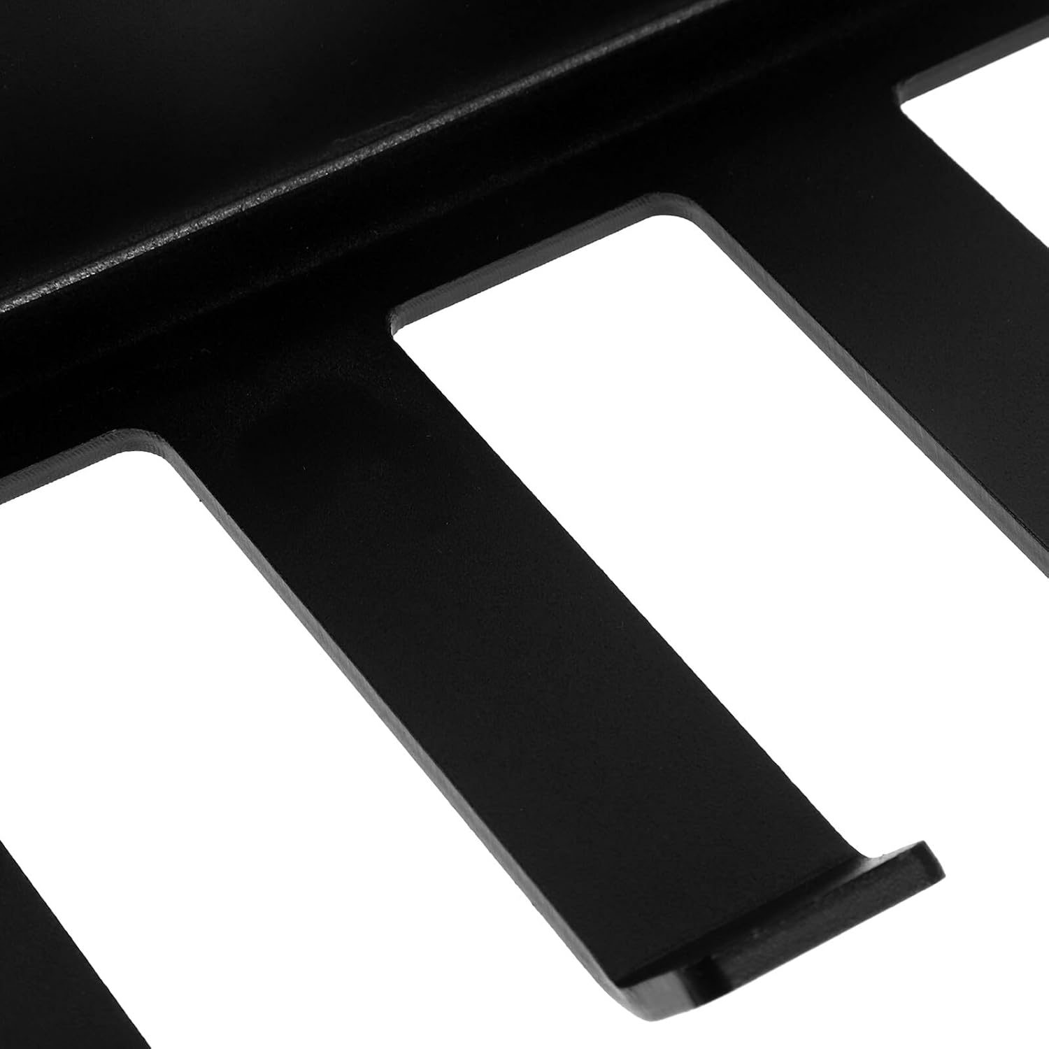 SUPVOX Wall Mounted Barbell Holder Rack, Steel Garage Gym Barbell Storage Bracket with 3 Hooks, Vertical Weight Bar Rack for Home Strength Training and Fitness Equipment