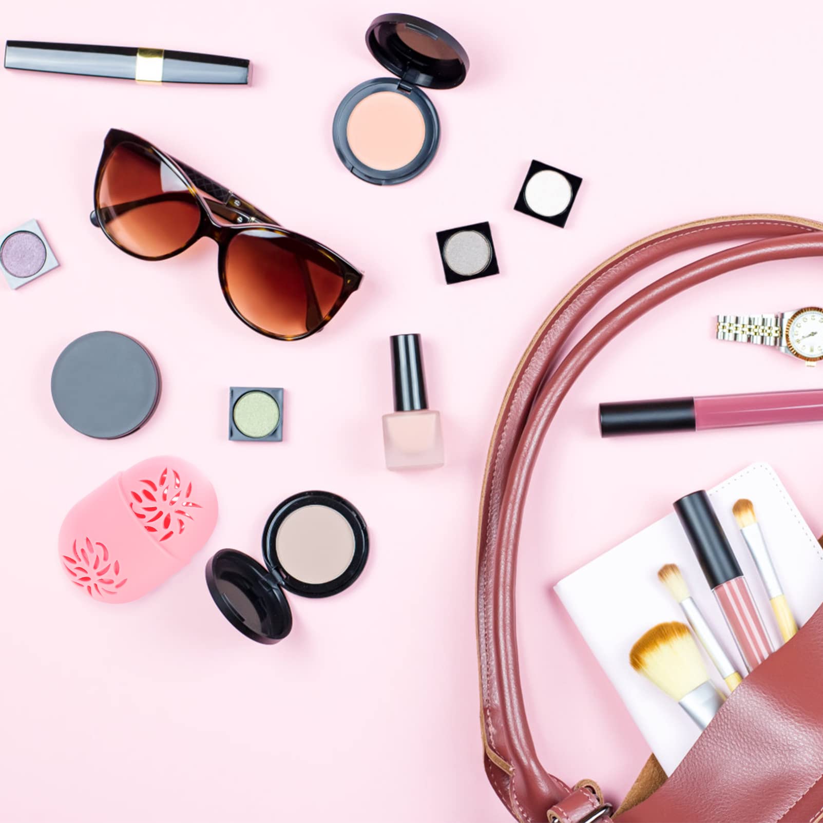 Amazon.co.jp: NERVUP 3 個メイクスポンジ メイクアップスポンジケース