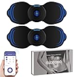 Wireless Tens Unit Muscle Stimulator - Two Sets of Tens Unit Massager for Pain Relief - Up to 12 Mode 20 Intensity Portable with App Controlled Bluetooth TENS EMS Muscle Stimulator Machine