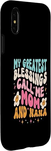 Miniatura 9 de Funda para iPhone 11 My Greatest Blessings Call Me Mom And NaNa Día de la Madre 2023