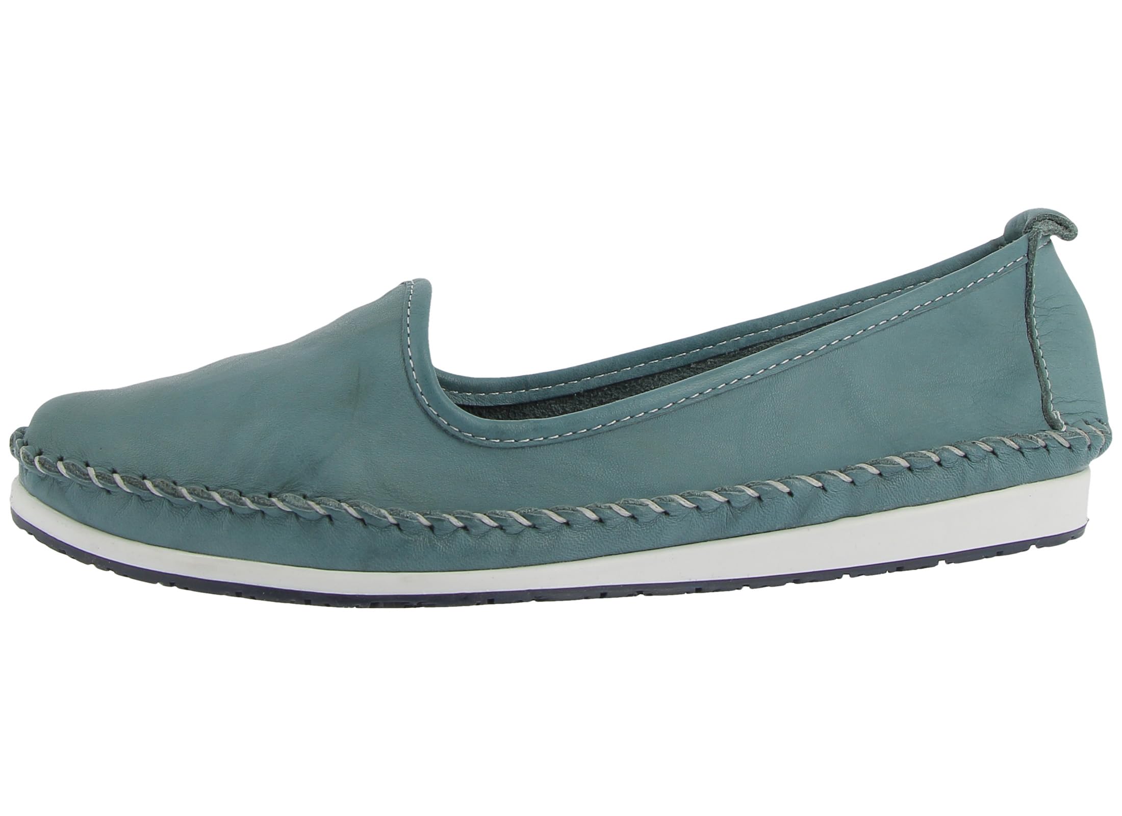 Andrea Conti Women's Slippers Loafer, Blue, 6 UK