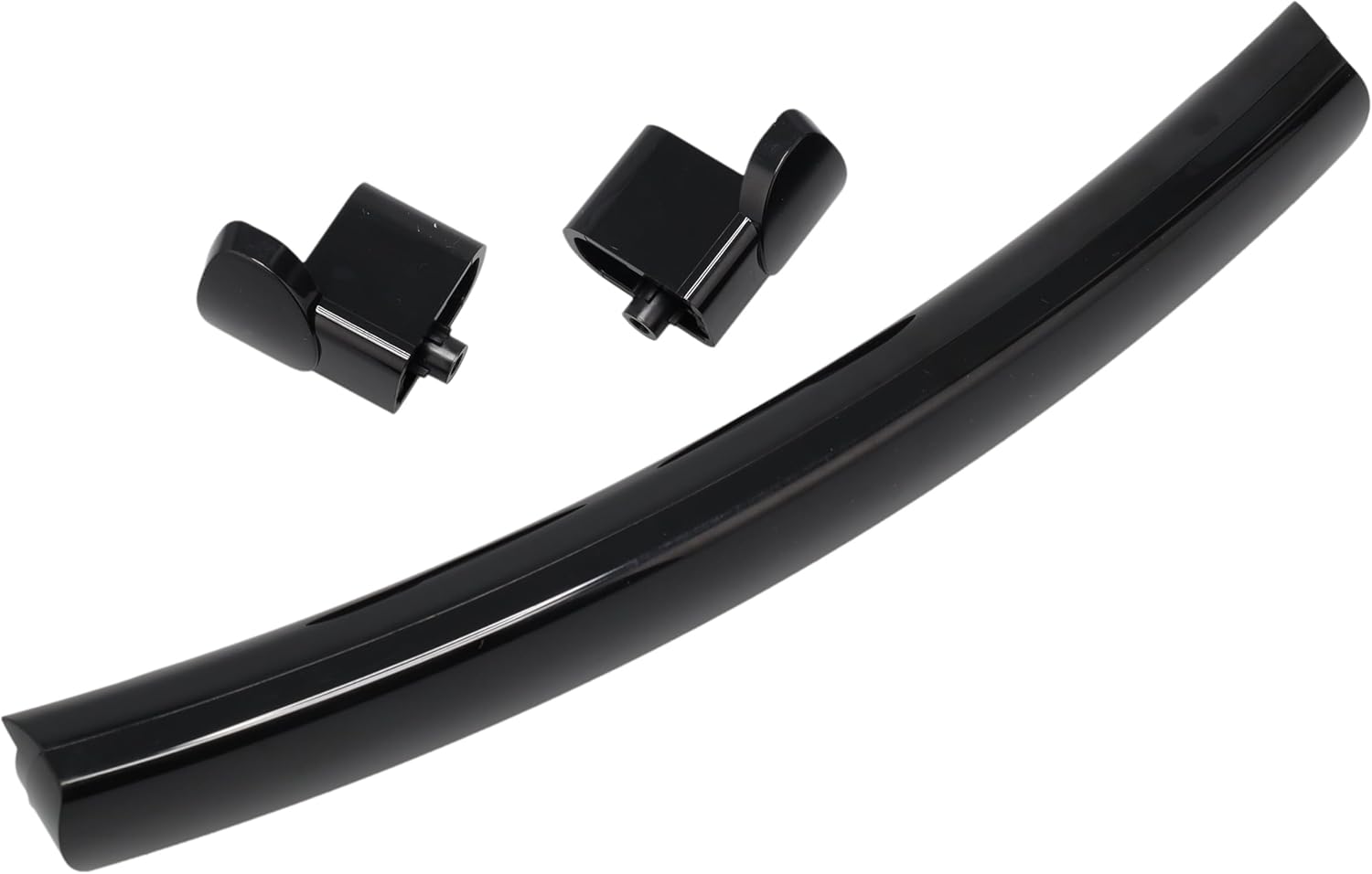 Supplying Demand WB15X10275 WB06X10939 Microwave Door Handle Replacement Kit with Endcaps