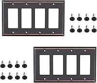 Vista 9 de Sleeklighting - Placa de pared de acero plana, color bronce