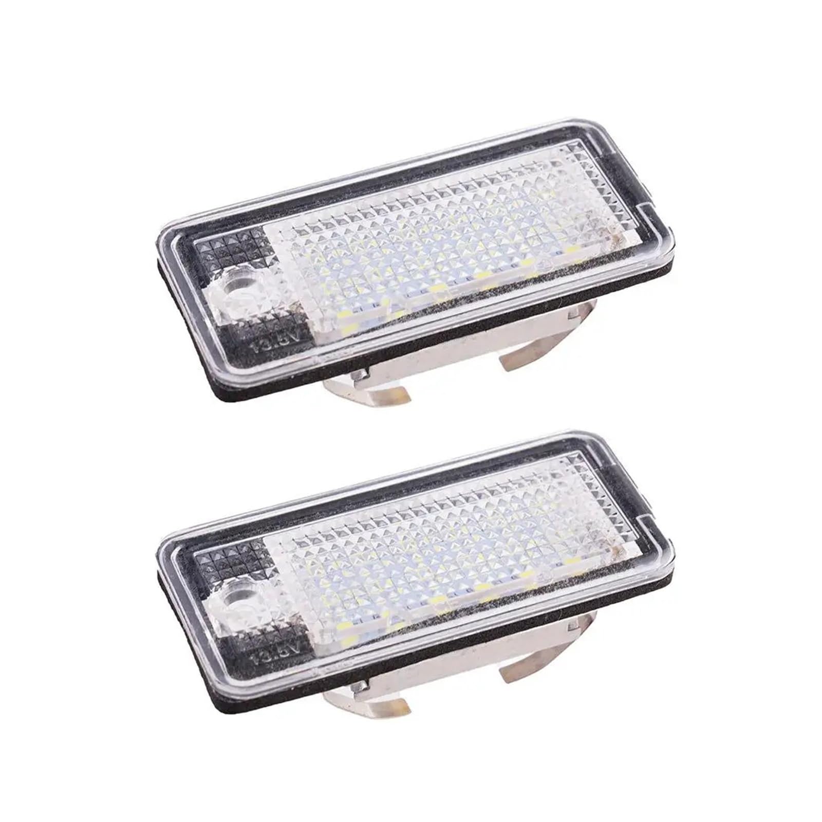 Plafones luces LED matrícula para viajes nocturnos seguros en Audi A3 8P y Q7 8