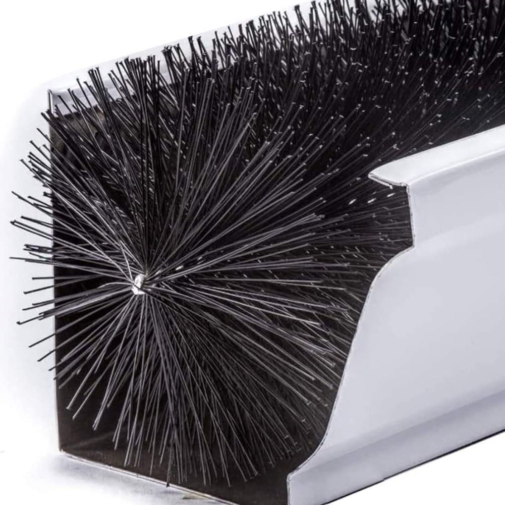 Hedgehog Gutter Brush Leaf Guard 125mm X 4m - White | Drainage Superstore