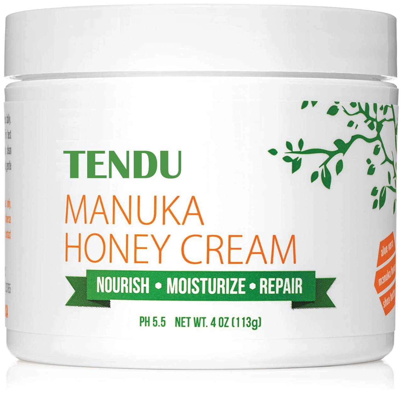 Manuka Honey Cream for Face - Shea Butter Face Moisturizer Manuka - Honey Halo Moisturizer Eczema Cream - Organic Skin Soothing Cream - Facial Moisturizer Hibiscus And Honey Firming Cream For Eczema