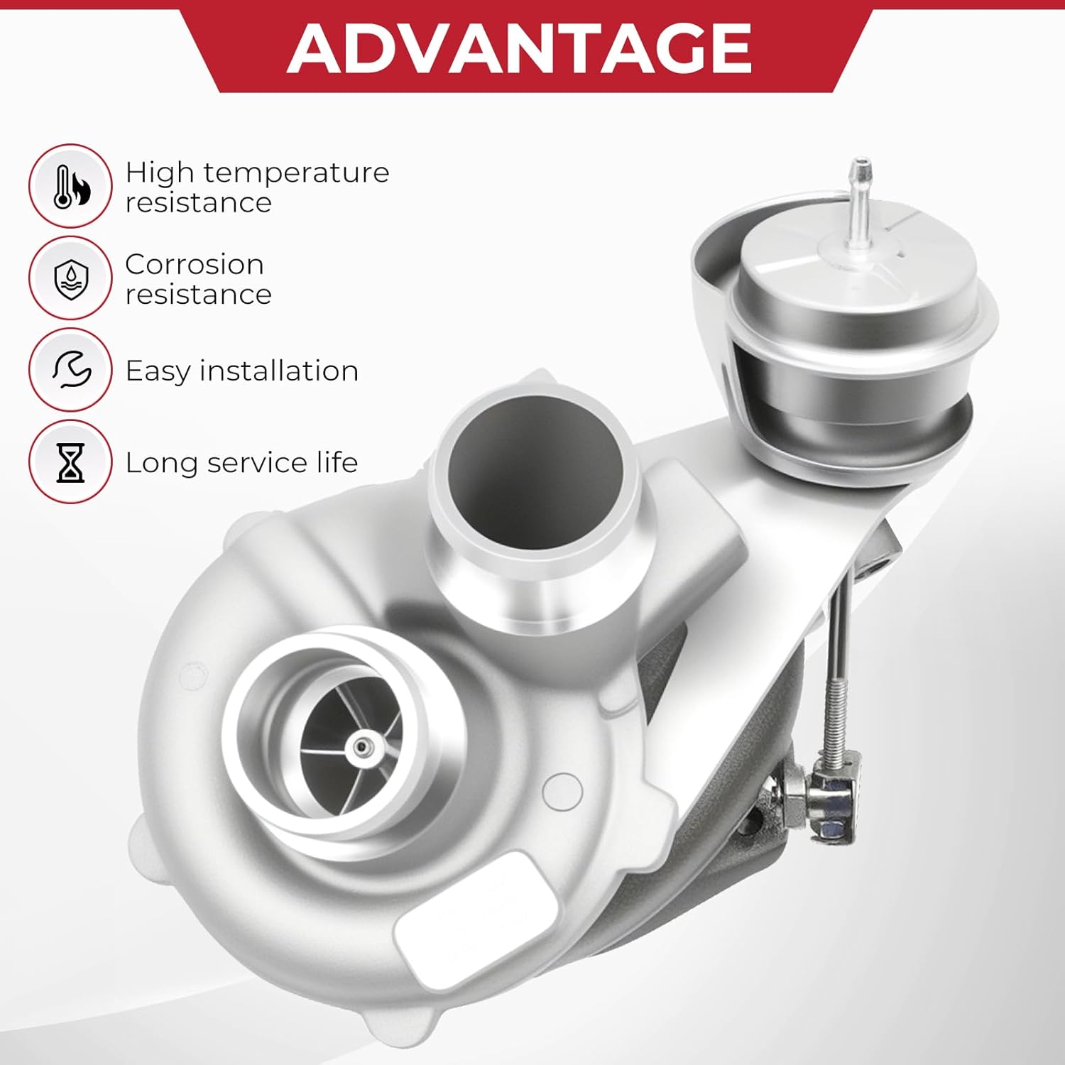 Left & Right Twin Turbocharger compatible with ford f150 Expedition Transit 2013-2016 3.5L V6 replace 53039880470 53039880469