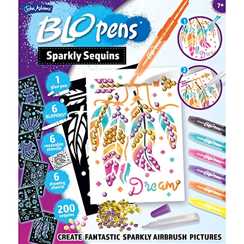 Blopens paillettes scintillantes multicolore John Adams 11191 enfant - 7