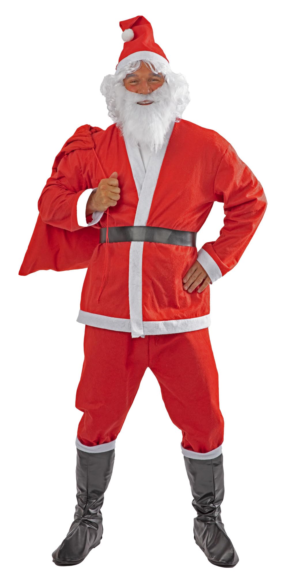 Rubies Complete Santa Claus Fancy Dress Costume L-XL