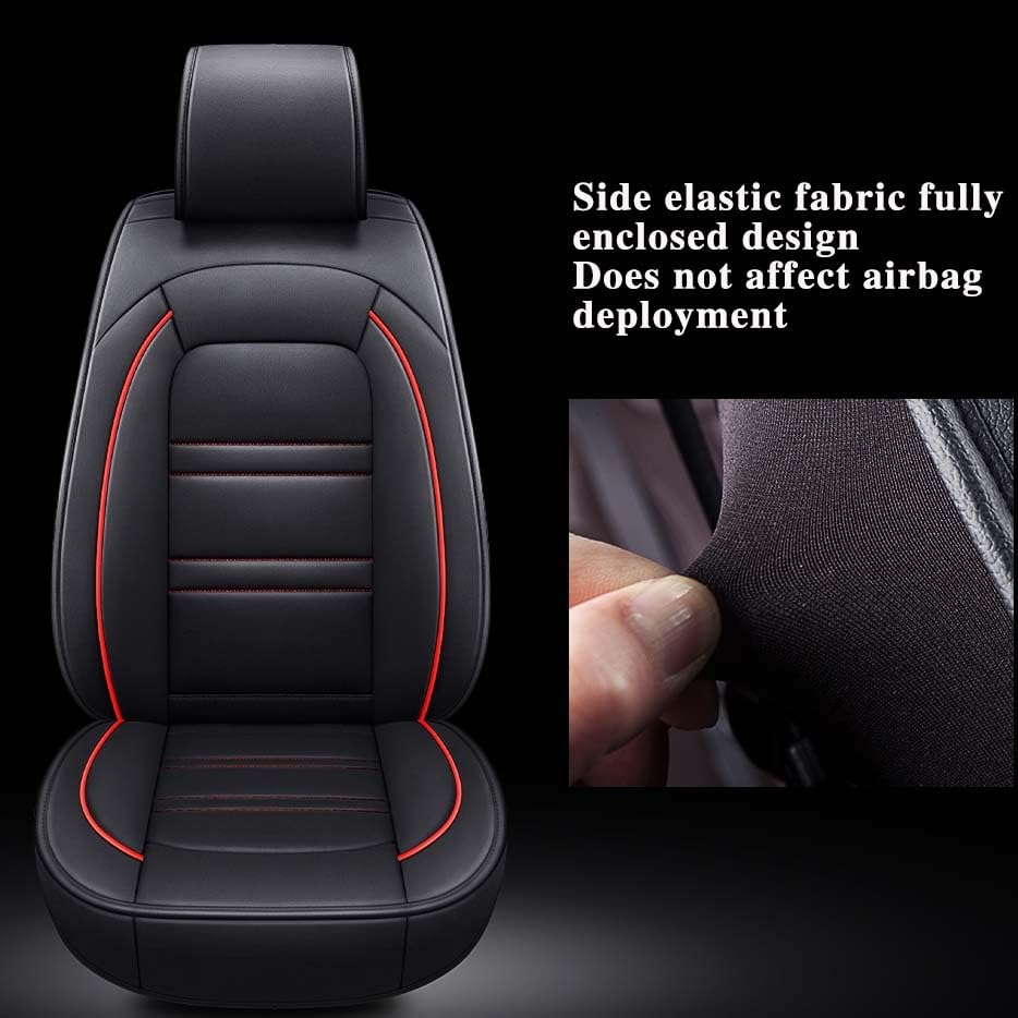Couvre-coussin de siège voiture cuir PU de qualité supérieure pour VW