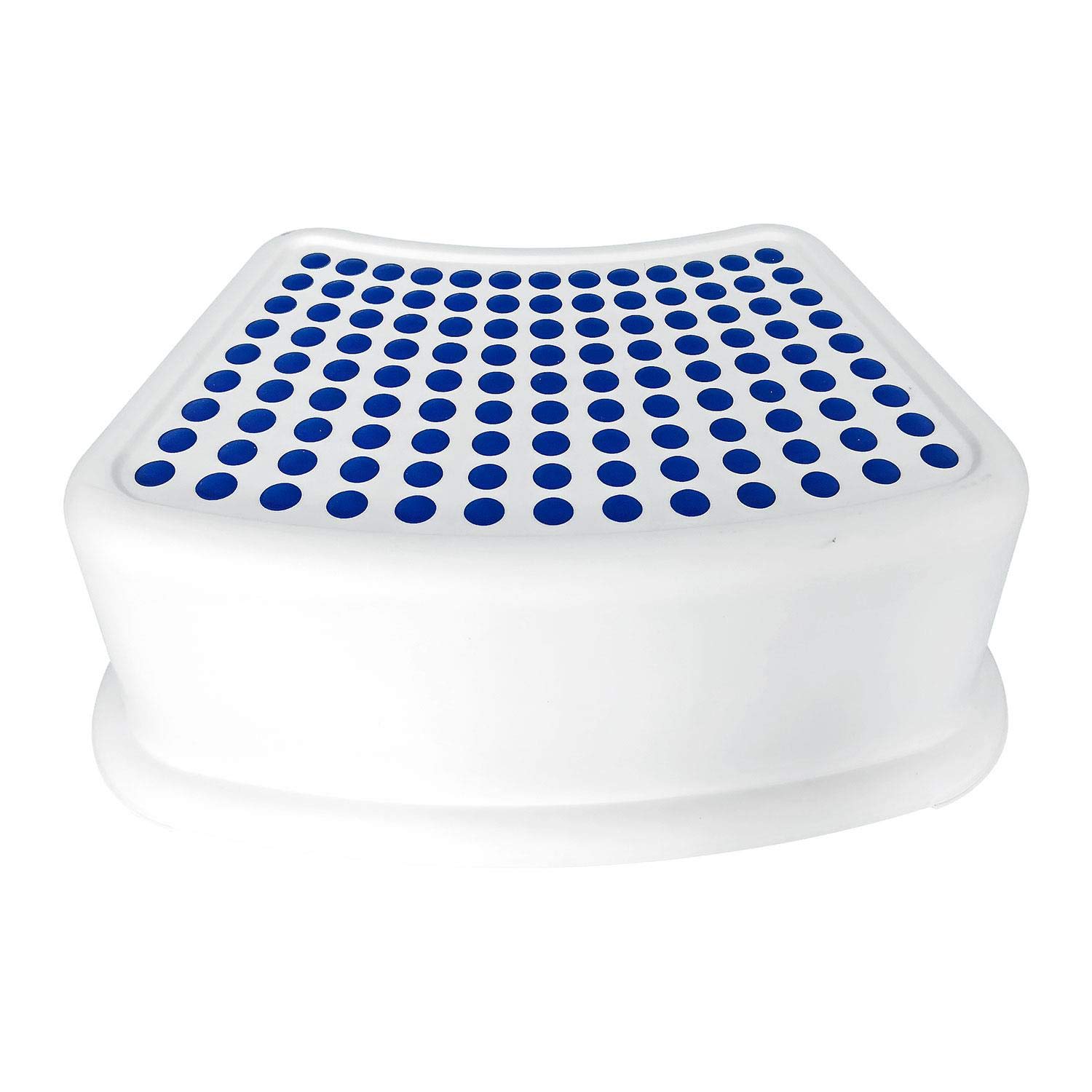 Homezone Stepping Stool For Kids Plastic Step Stool Non Anti Slip Toilet Potty Training Aid For Children Safe Strong Durable Childs Bathroom Kitchen Step Stool