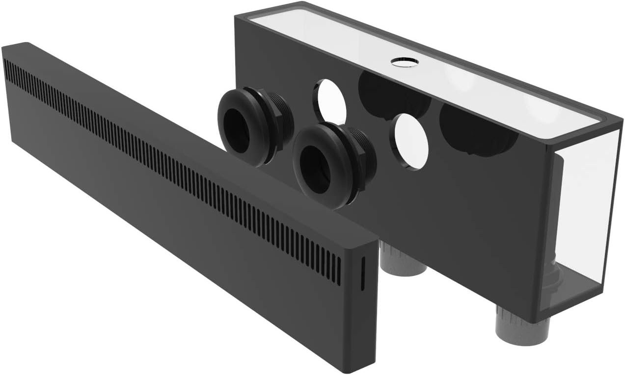 Fiji Cube Low Profile External Overflow Box (2400 GPH)