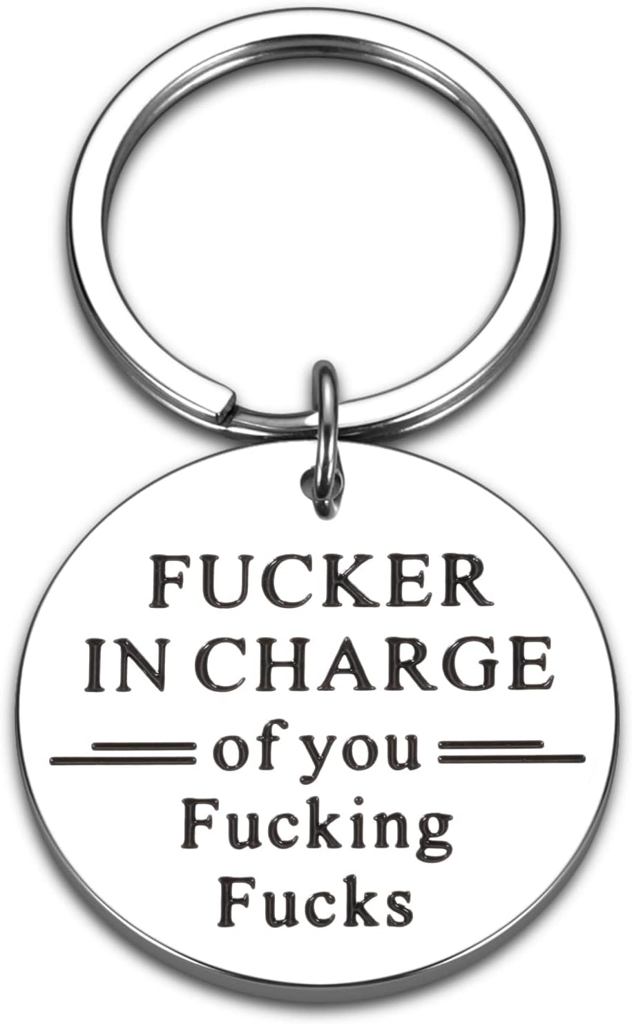 Boss Day Gifts for Women Men, Funny Boss Gifts Keychain, Office Gag Gifts for Bosses