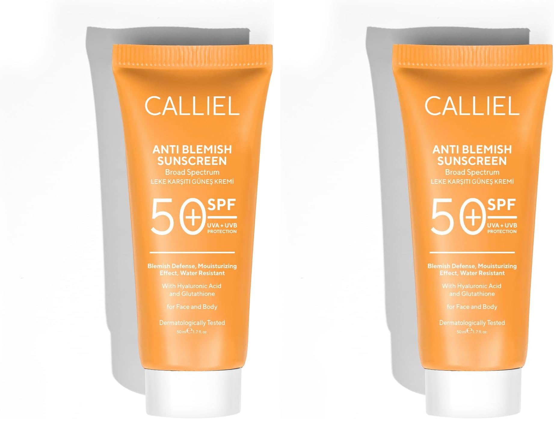 Calliel Anti Blemish Güneş Kremi 50 ml (2 paketi)