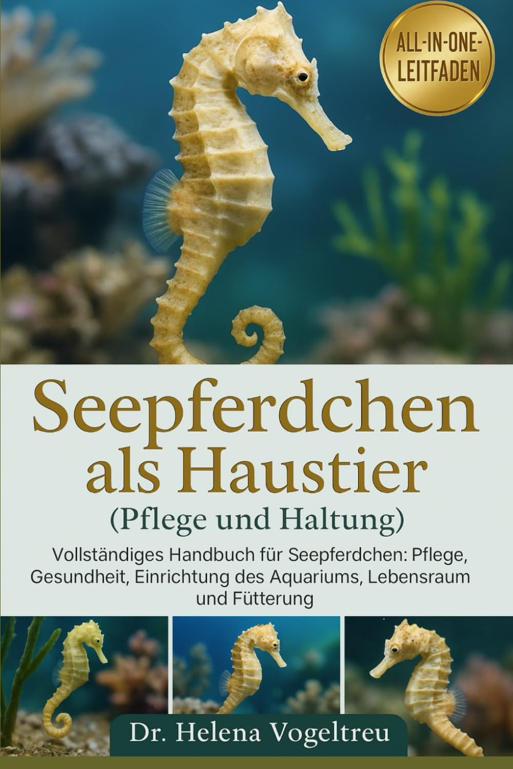 Rückenschwimmer-Seepferdchen als Haustier (Pflege und Haltung): Vollständiges Handbuch für Seepferdchen : Pflege, Gesundheit, Einrichtung des Aquariums, Lebensraum und Fütterung