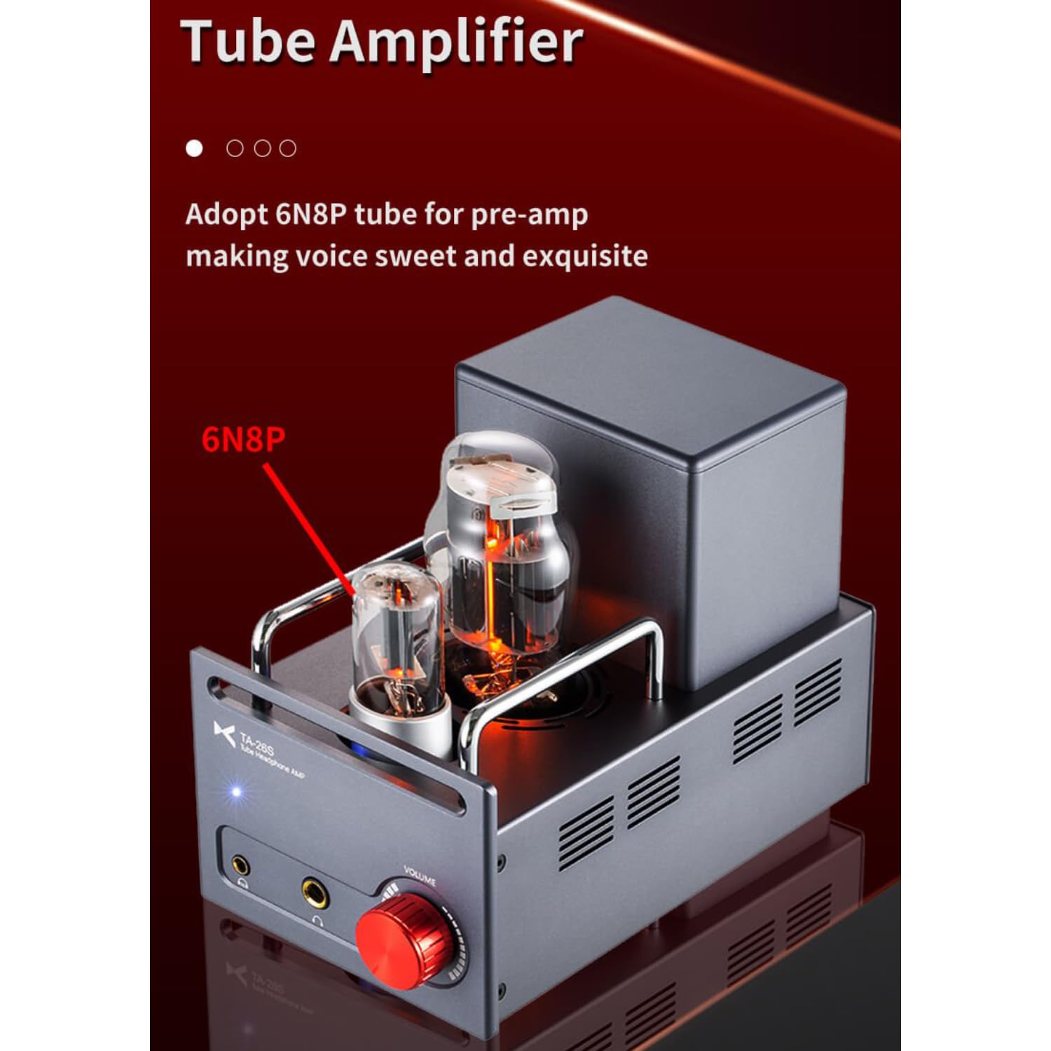 真空管プリアンプ 兼ヘッドホンアンプ XuanZu Xz-U2012 2P2 + VMOSクラスA ハイブリッド 真空管 アンプ