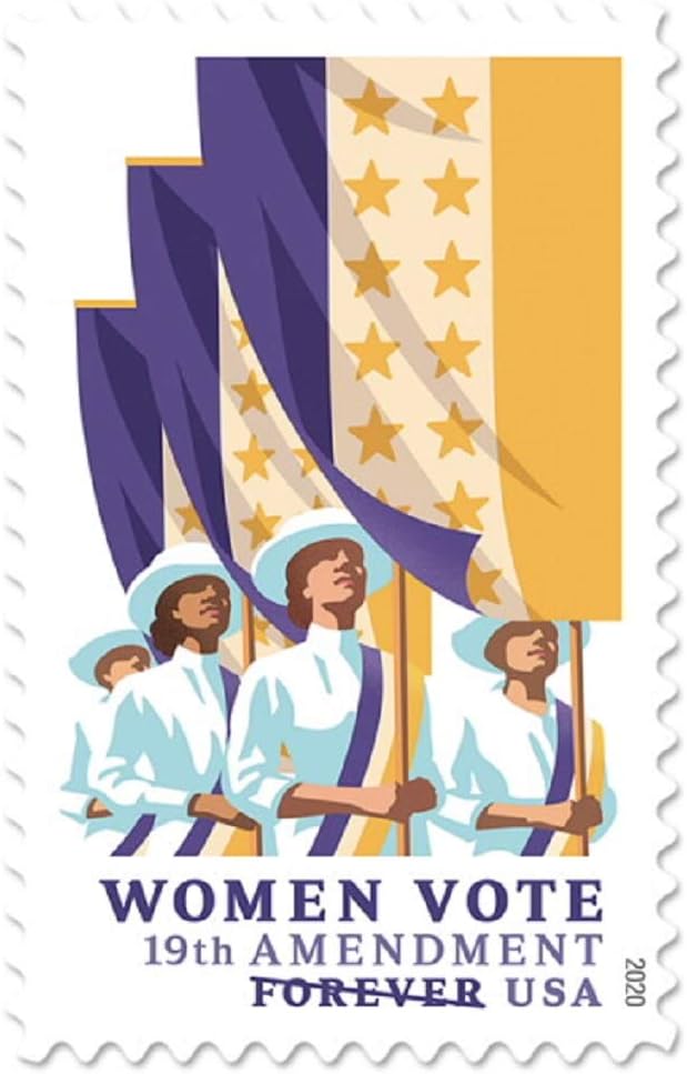 USPS Forever Stamps Women Vote Postage Stamps 19th Amendment Centennial (100 Year) Anniversary Scott 5523 Sheet of 20