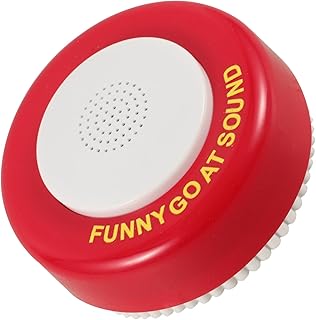 Screaming Sheep Button with Hilarious Goat Sound Portable Prank Noise Maker for Men and Women Stress Relief Talking Button for Halloween Party Office Classroom and Dance Events