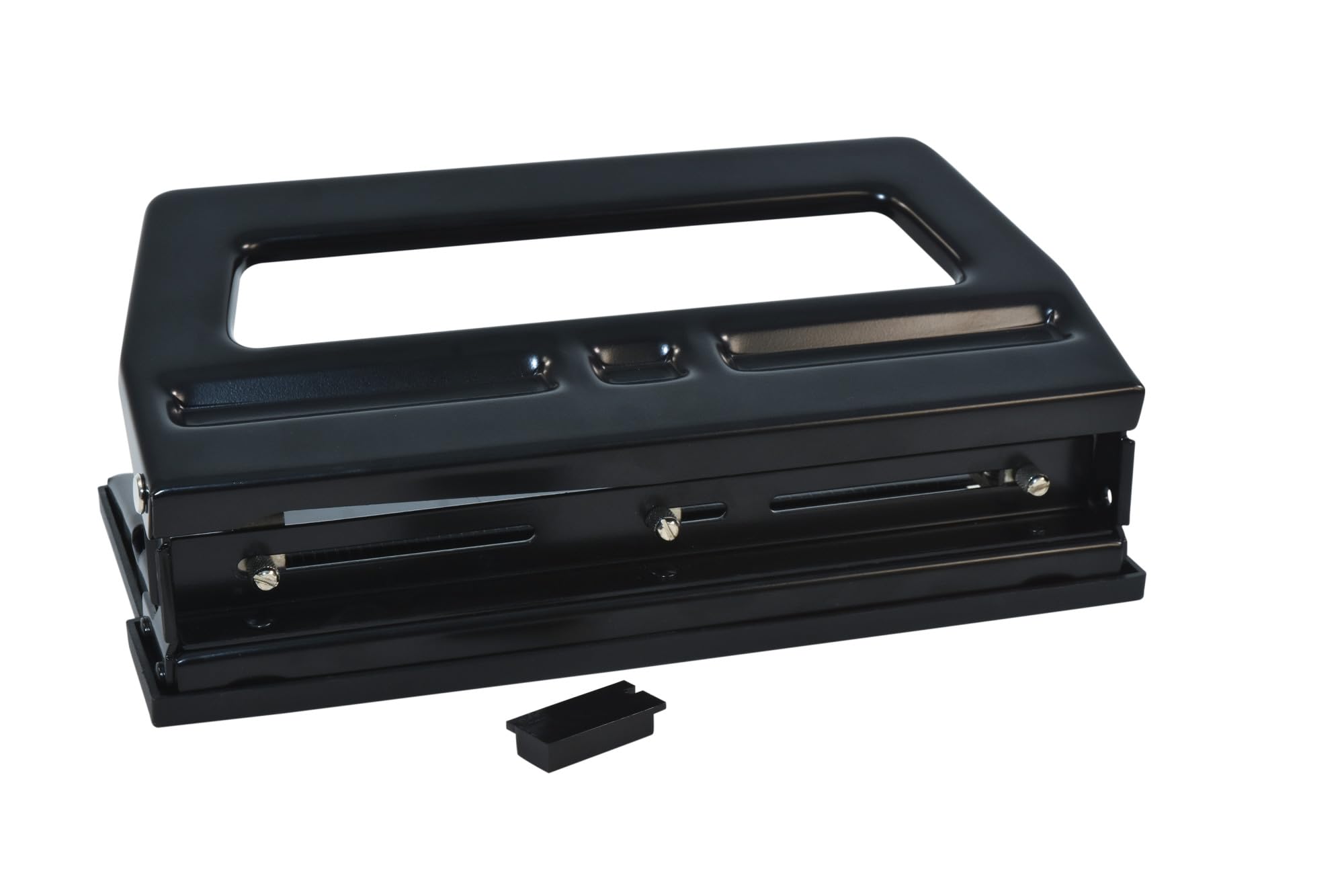 School Smart Perforatrice 3 ou 2 trous en acier noir - 038174