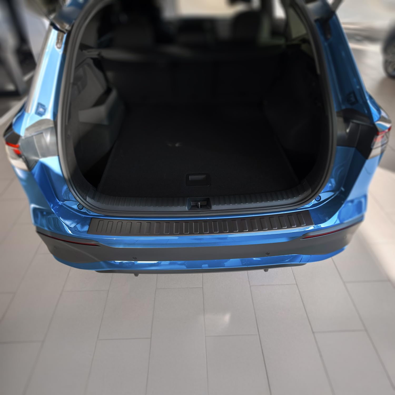 teileplus24 AL238 Aluminium Ladekantenschutz kompatibel mit Volkswagen Tayron 2024-