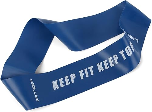 Miniatura 4 de FITOP - Juego de 5 bandas de resistencia, bandas de entrenamiento para gimnasio en casa, fitness, piernas y glúteos, estiramiento, entrenamiento de