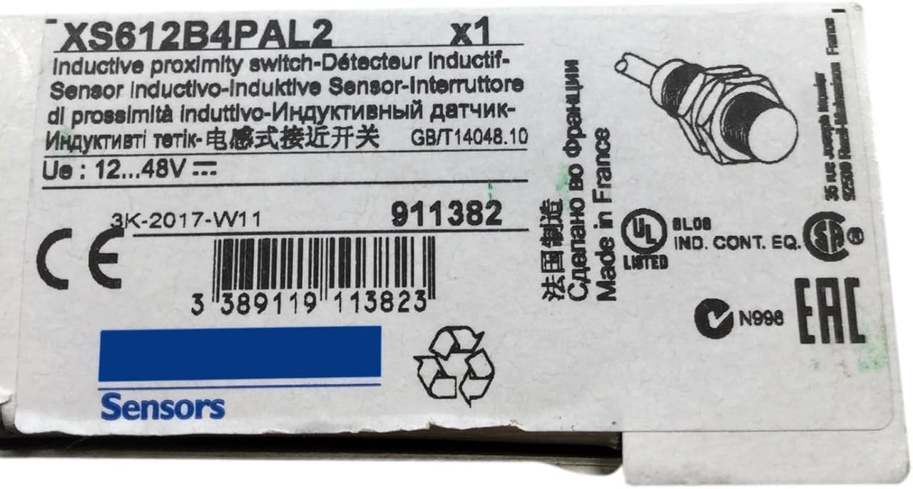 XS612B4PAL2 capteur de proximité neuf en boîte pour remplacer efficacement vos composants en panne