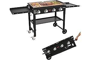 36 Inch Propane Gas Griddle Heavy Duty Commercial Outdoor Flat Top Grill