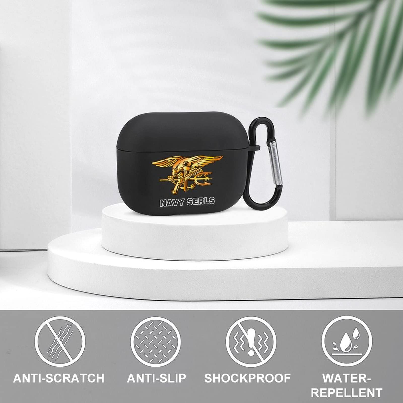 Amazon | AirPods Pro ケース ミリタリー ネイビーシールズ 海軍特殊
