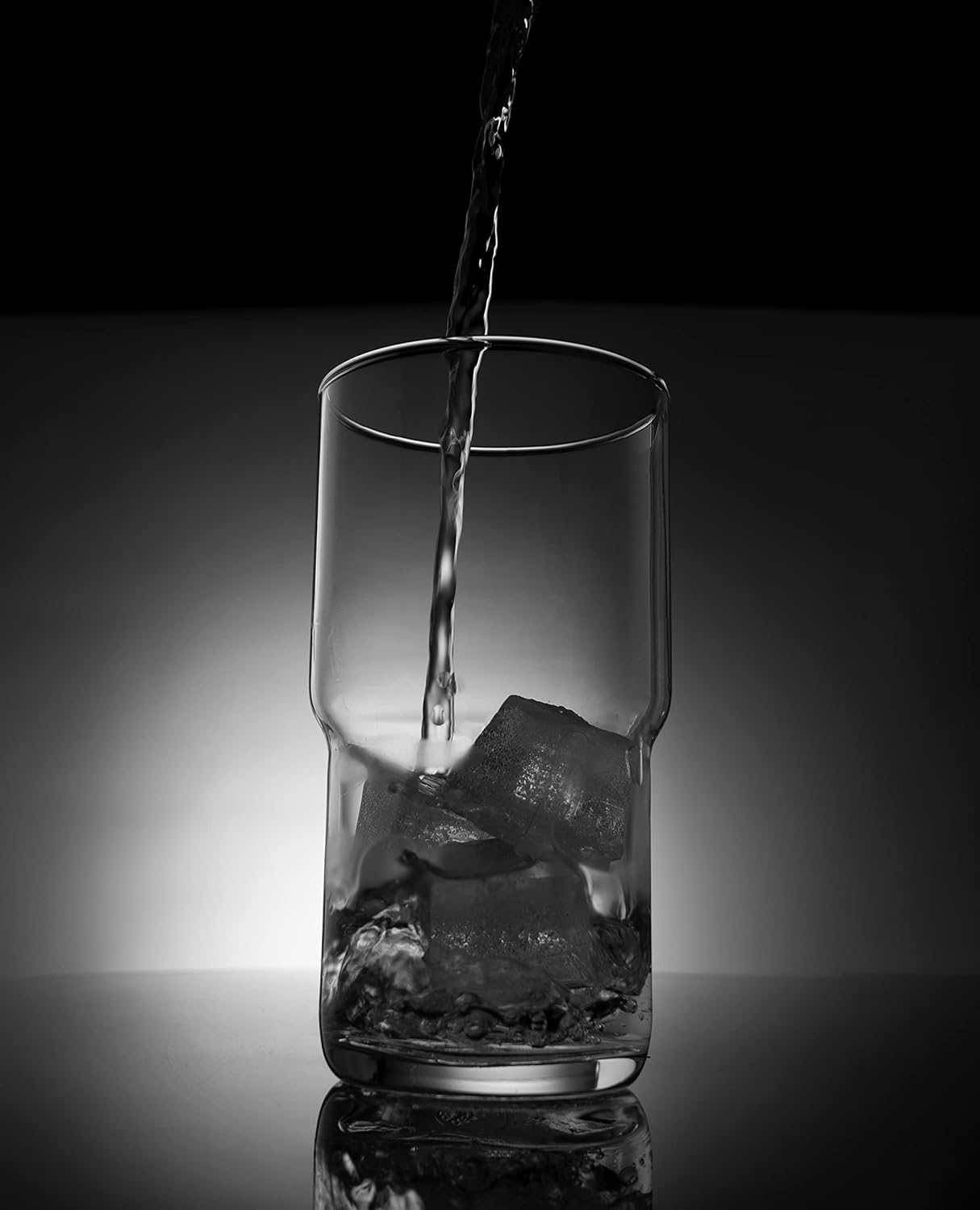 LEMONSODA Stackable Iced Coffee Glasses Set of 6, 48-15 and 21oz Drinking Glasses for Lattes, Tea, Coffee, and Water (21oz, Set of 6) | Modern, Stackable, Cups, For Any Drink, Water, Coffee - Image 6