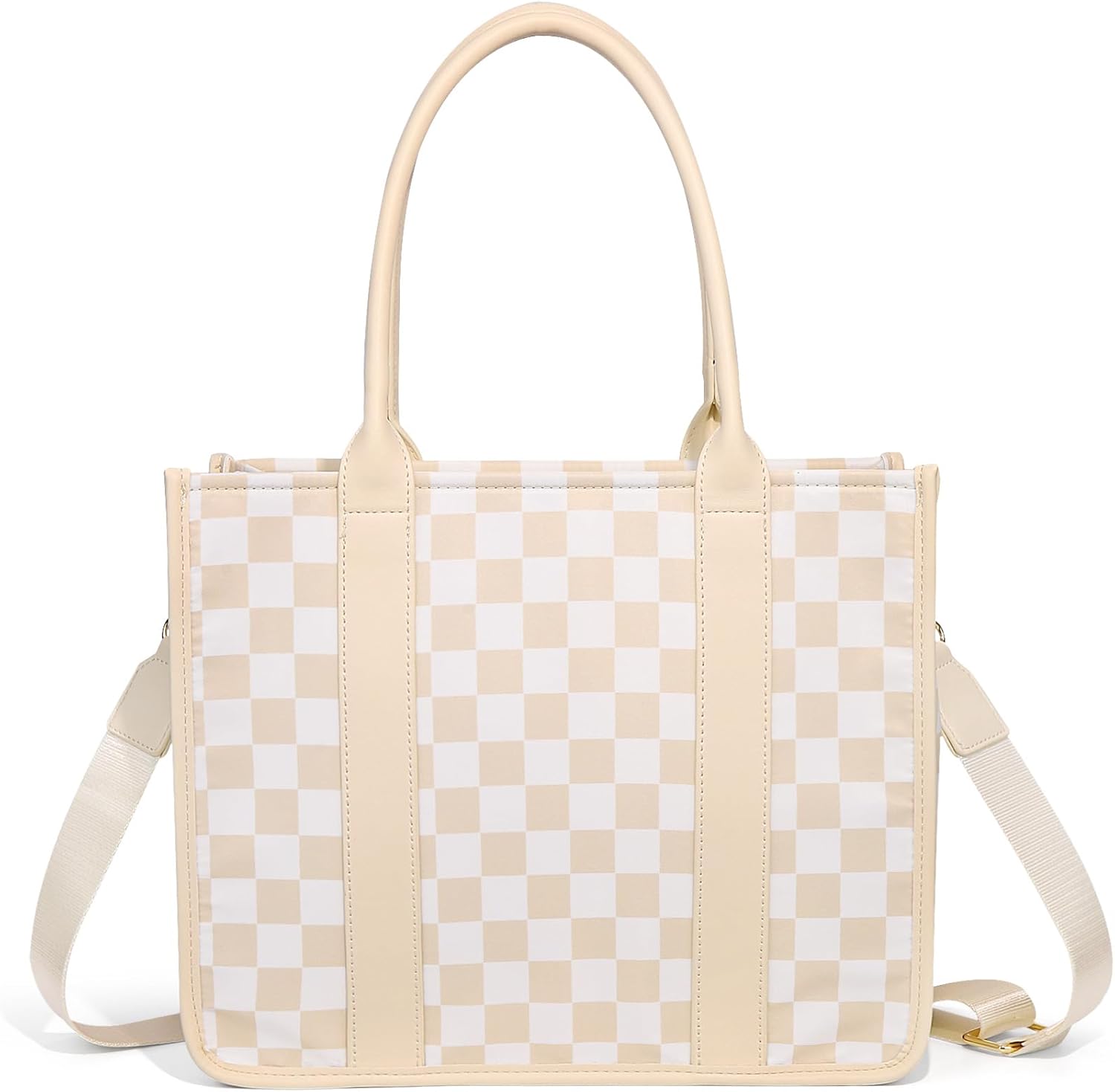 ARGINAO quliting seam Crossbody Bag for Women Vegan Leather Shoulder Bag with Embroidered Strap