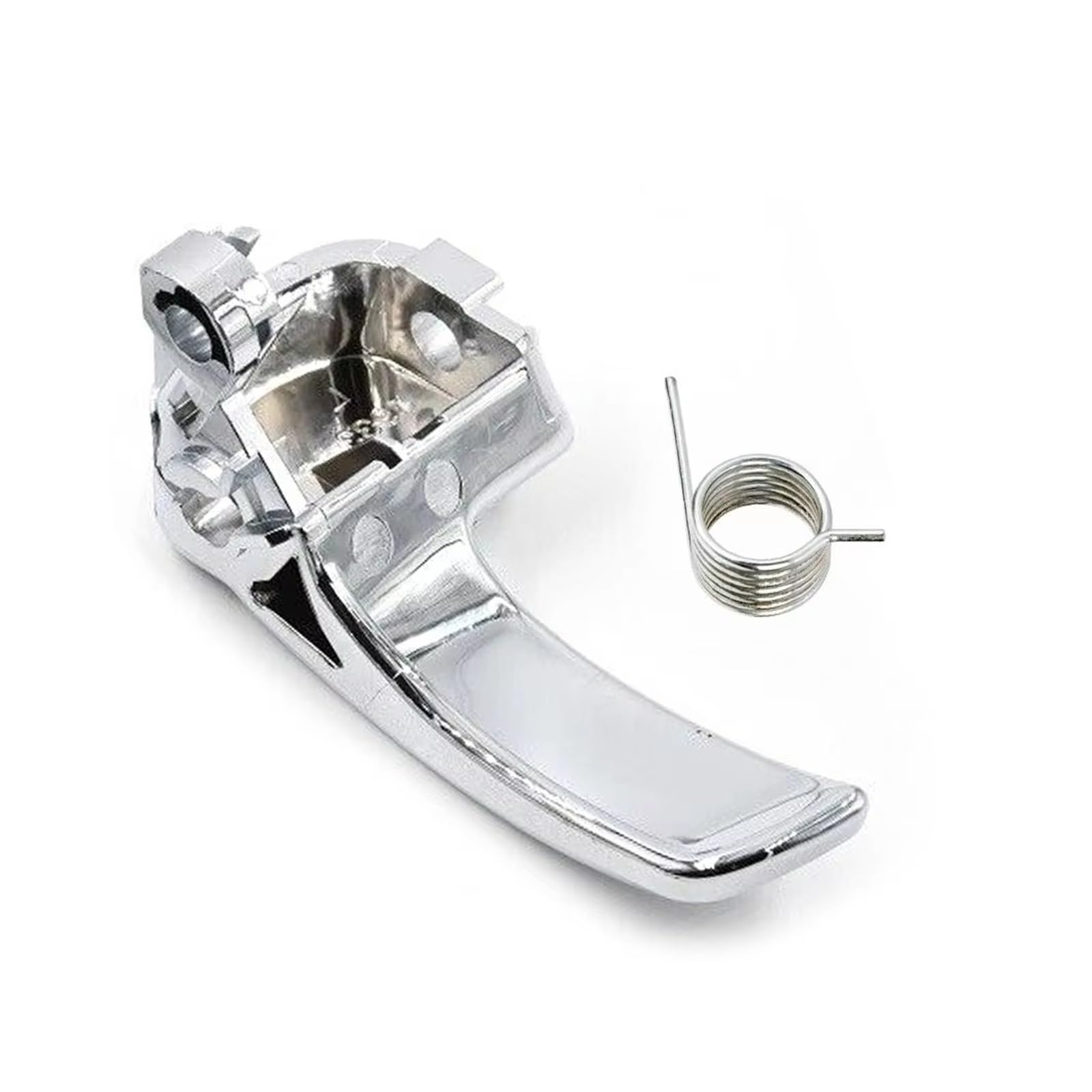 Jeviuwi Car Inner Door Handle Replacement for Nissan for Qashqai J10 JJ10 2007-2013 Chrome Front Or Rear Right Interior Door Handle 80671JD00E