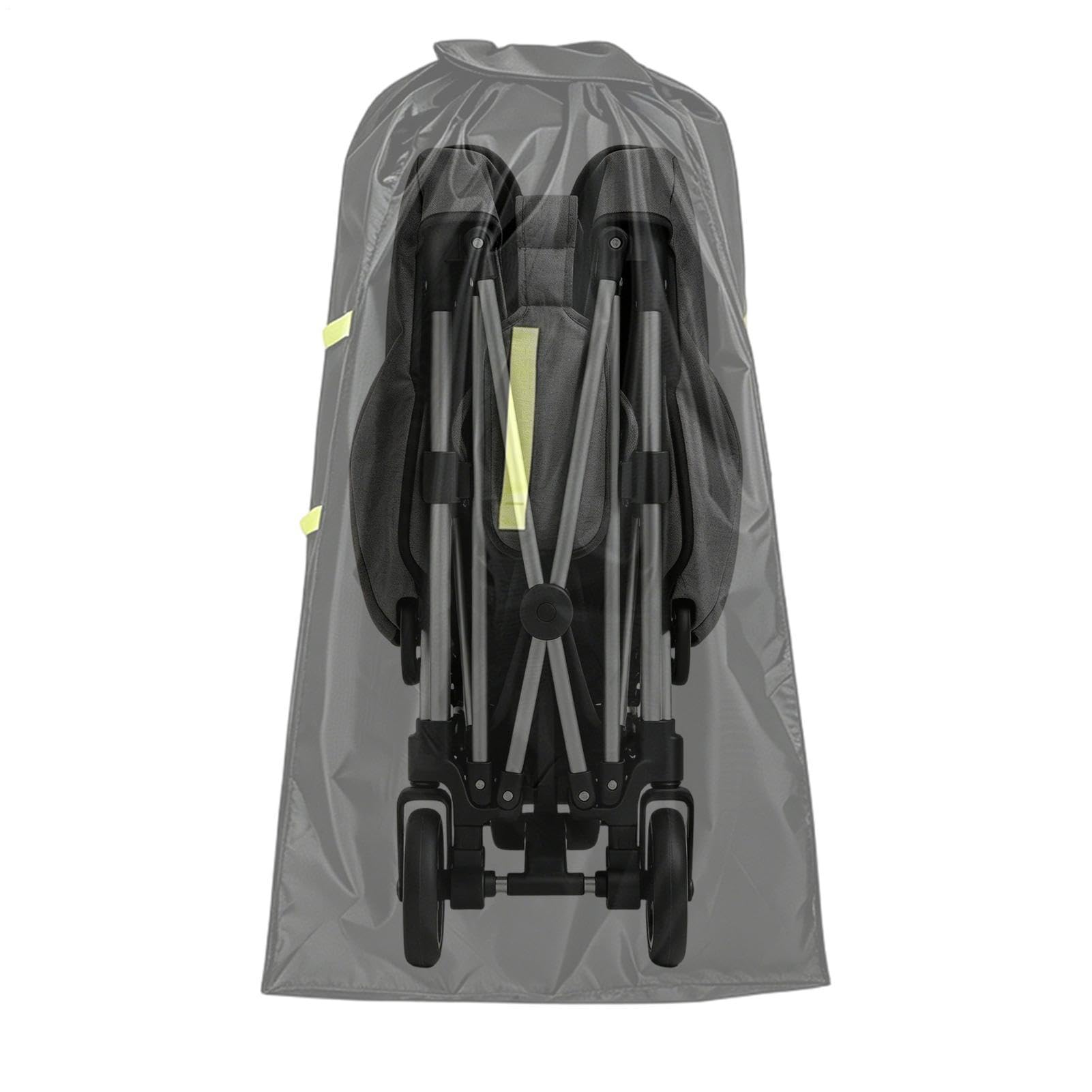 De Carrito Para Viajes En Avión Impermeable 61x46x119 cm Con Acolchada | Bolsa De Aeropuerto Para Cochecito Para Carritos Dobles, Cochecitos Estándar Y De Ruedas Dobles