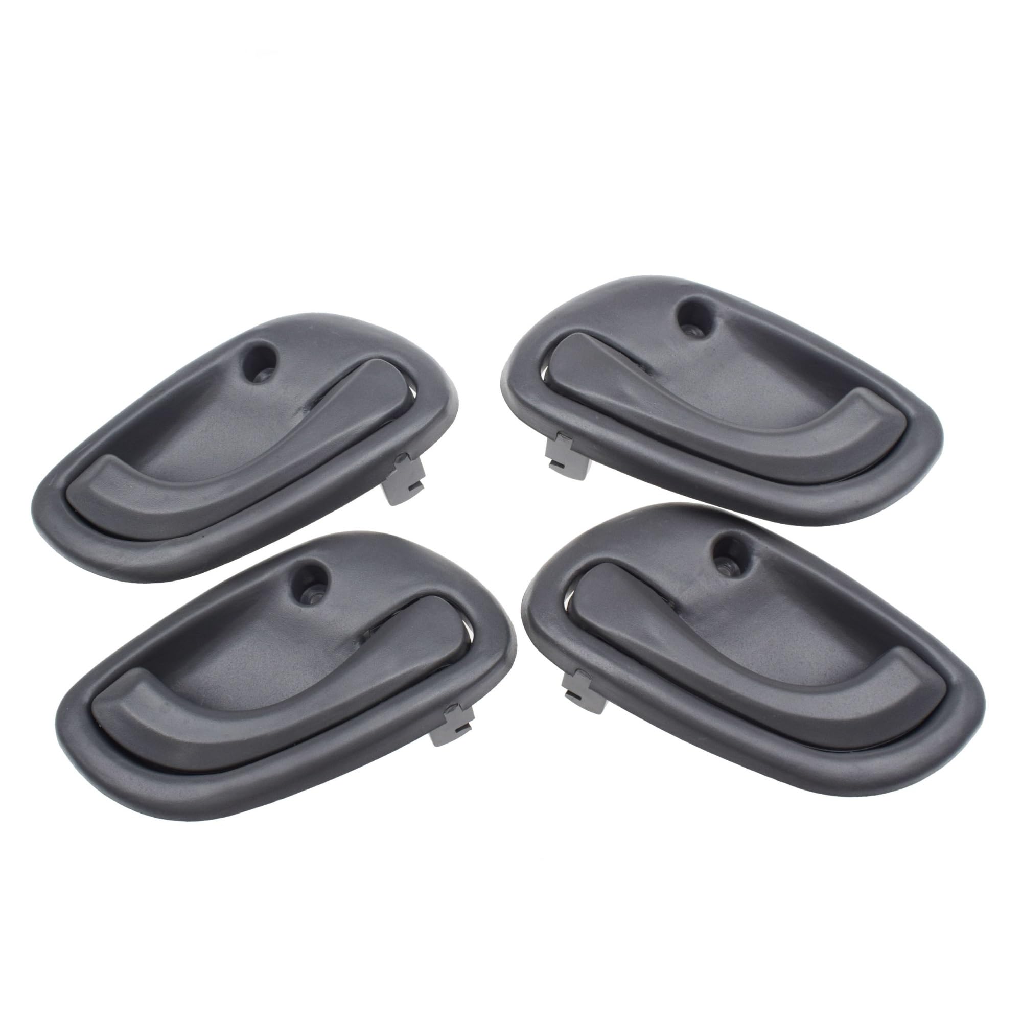 Poqweriq Dark Grey Inside Interior Door Handle Front Rear Left Right For Suzuki For Baleno 1994 1995 1996 1997 1998