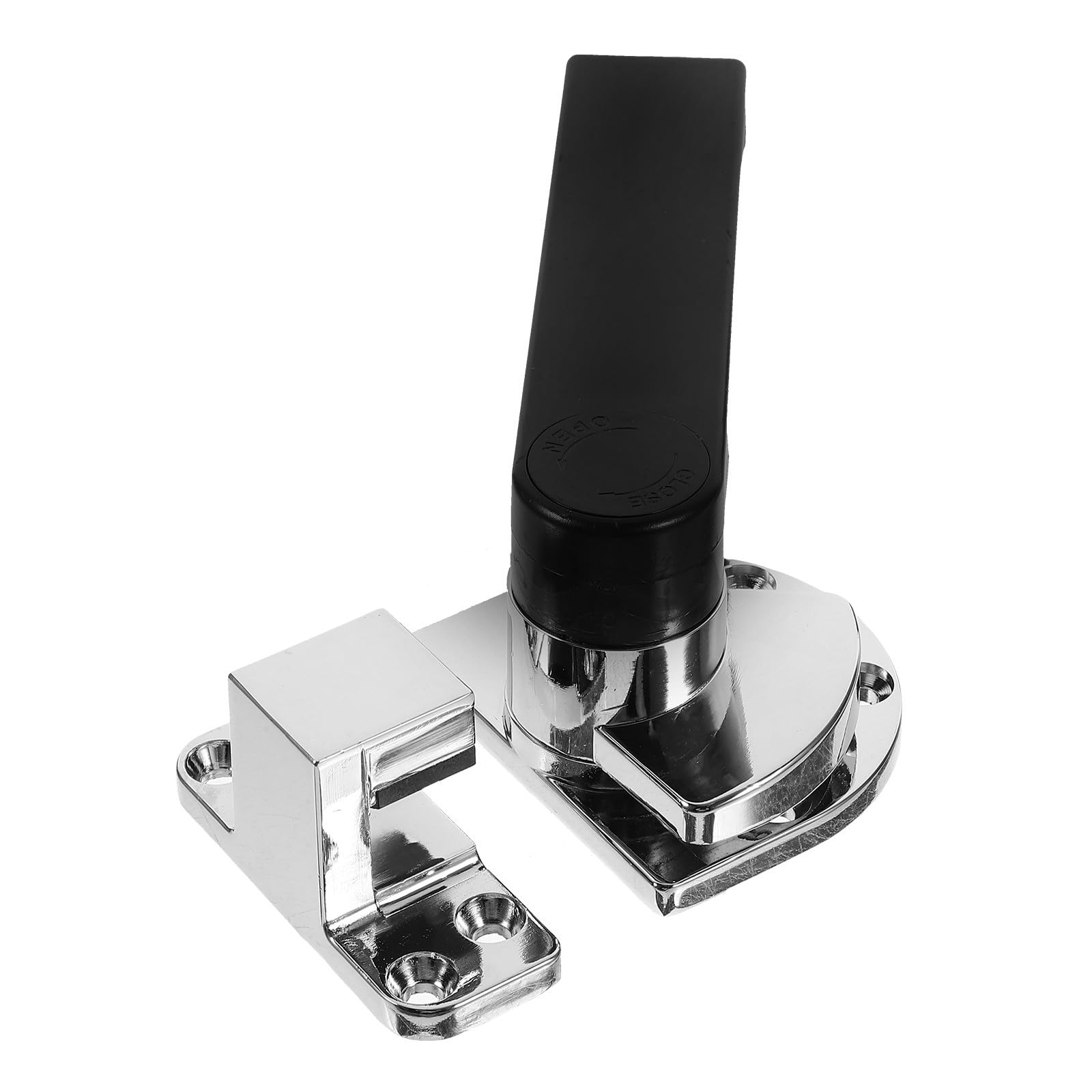 Minimalistischer Glatter für Zinklegierung aus Türgriff Griff Dampfgarer mit und Schwarzes Oberfläche und Angenehmem Kühlertüren für Küchen Dekor