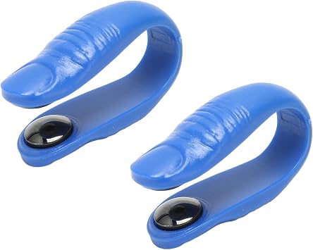 Acupoint Massage Clip, 2pcs Blue Easy to Use Acupressure Point Clip with Magnets for Stress for Dizziness