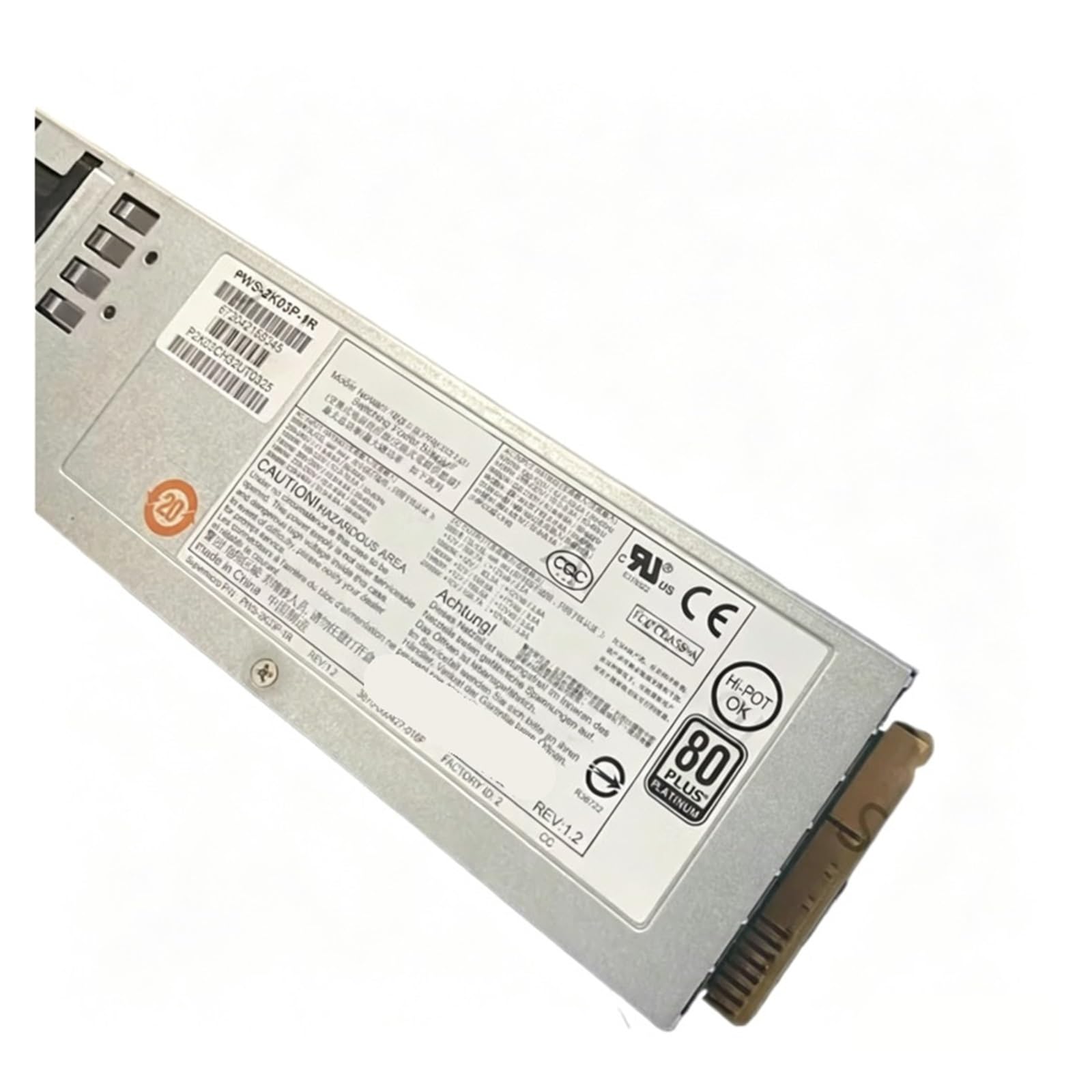 TPKMVGAP 1pcs PWS-2K03P-1R 2000W power supply CPR-2021-2M1