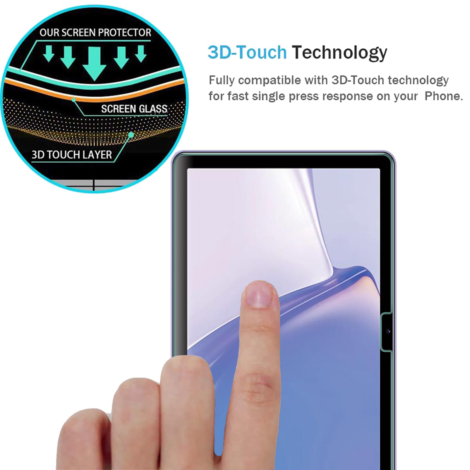 2x Pellicola Protettiva per Wiko T10 Protezione Vetro Flessibile 9H
