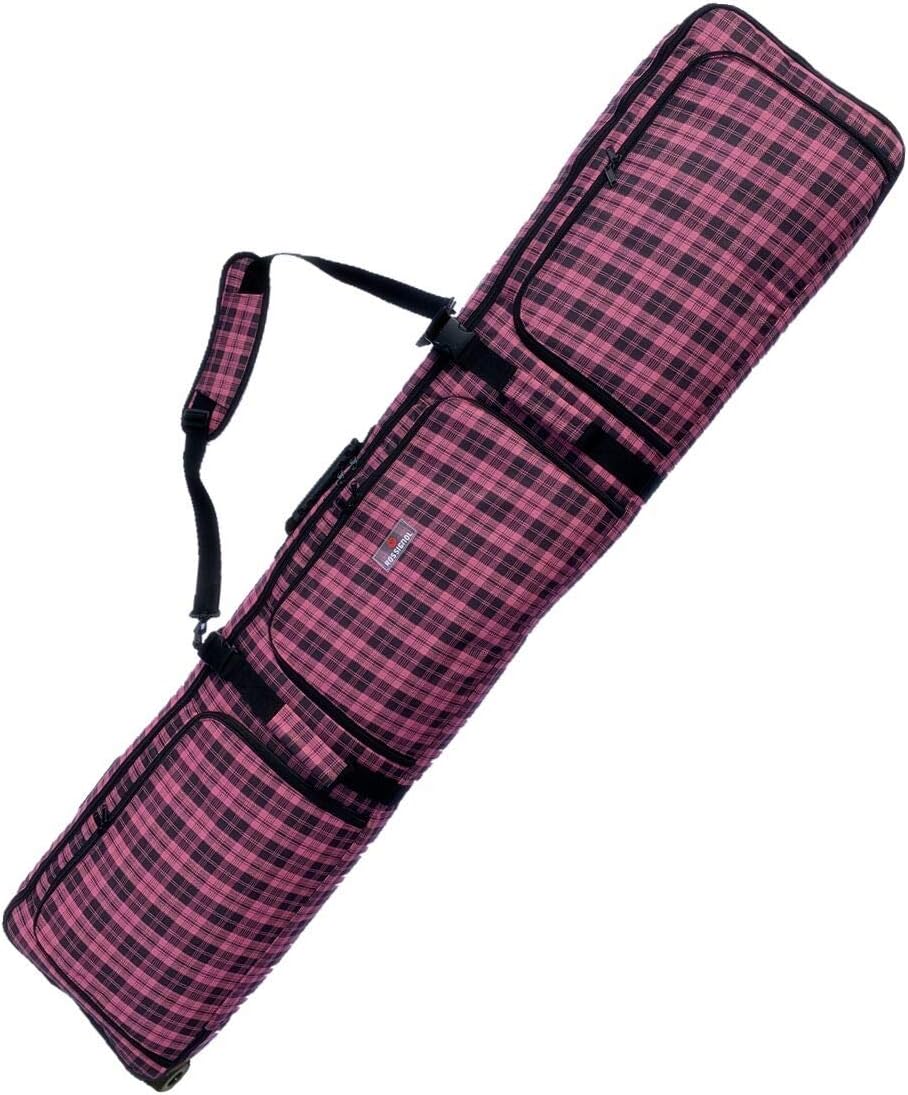 UNISTRENGH Fully Padded Snowboard Travel Bag with Wheels Multiple Wheelie Gig Board Storage Bags for Air travel